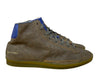Sneakers Collo Alto in pelle scamosciato