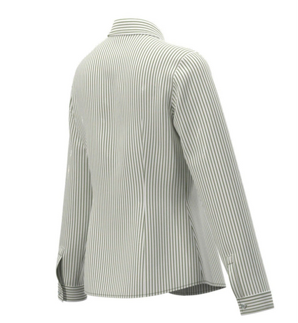 Camicia sartoriale in popeline