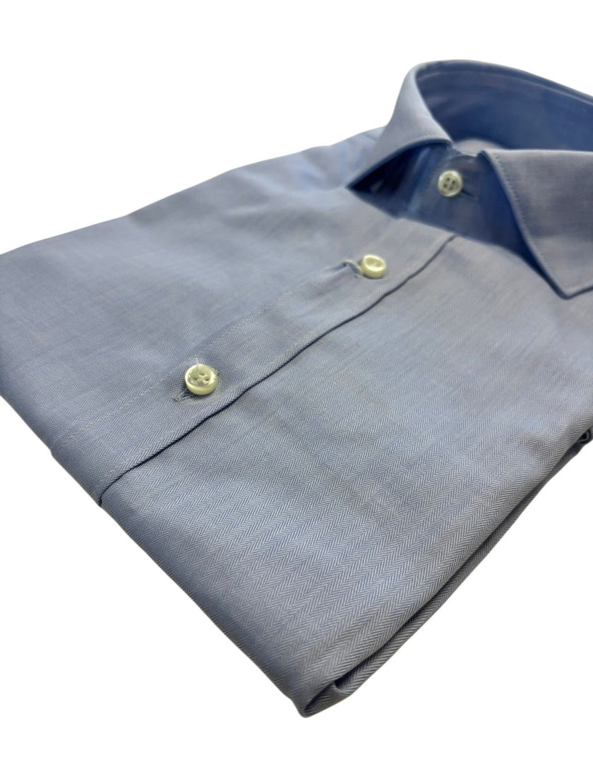 Camicia 921107/01 con motivo rigato sottile GIANMARCO
