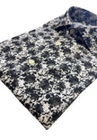 Camicia 921267/03 con stampa astratta GIANMARCO