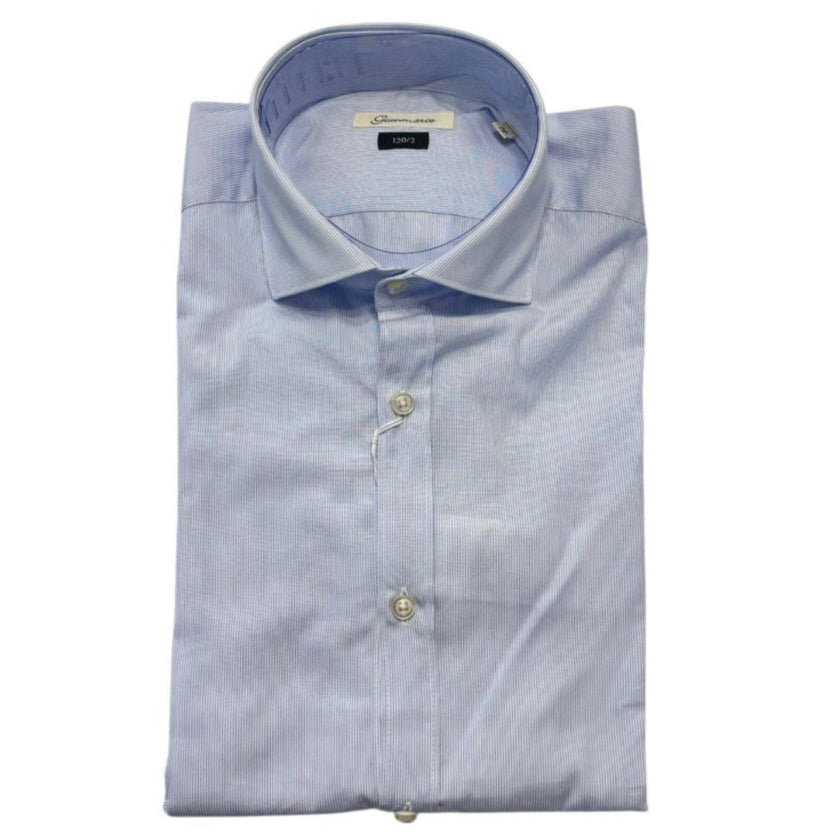 Camicia motivo rigato sottile GIANMARCO