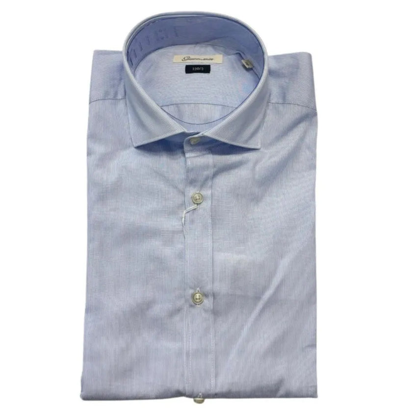 Camicia motivo rigato sottile GIANMARCO