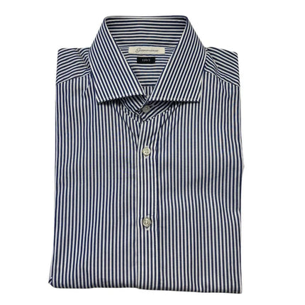 Camicia con motivo a righe verticali GIANMARCO