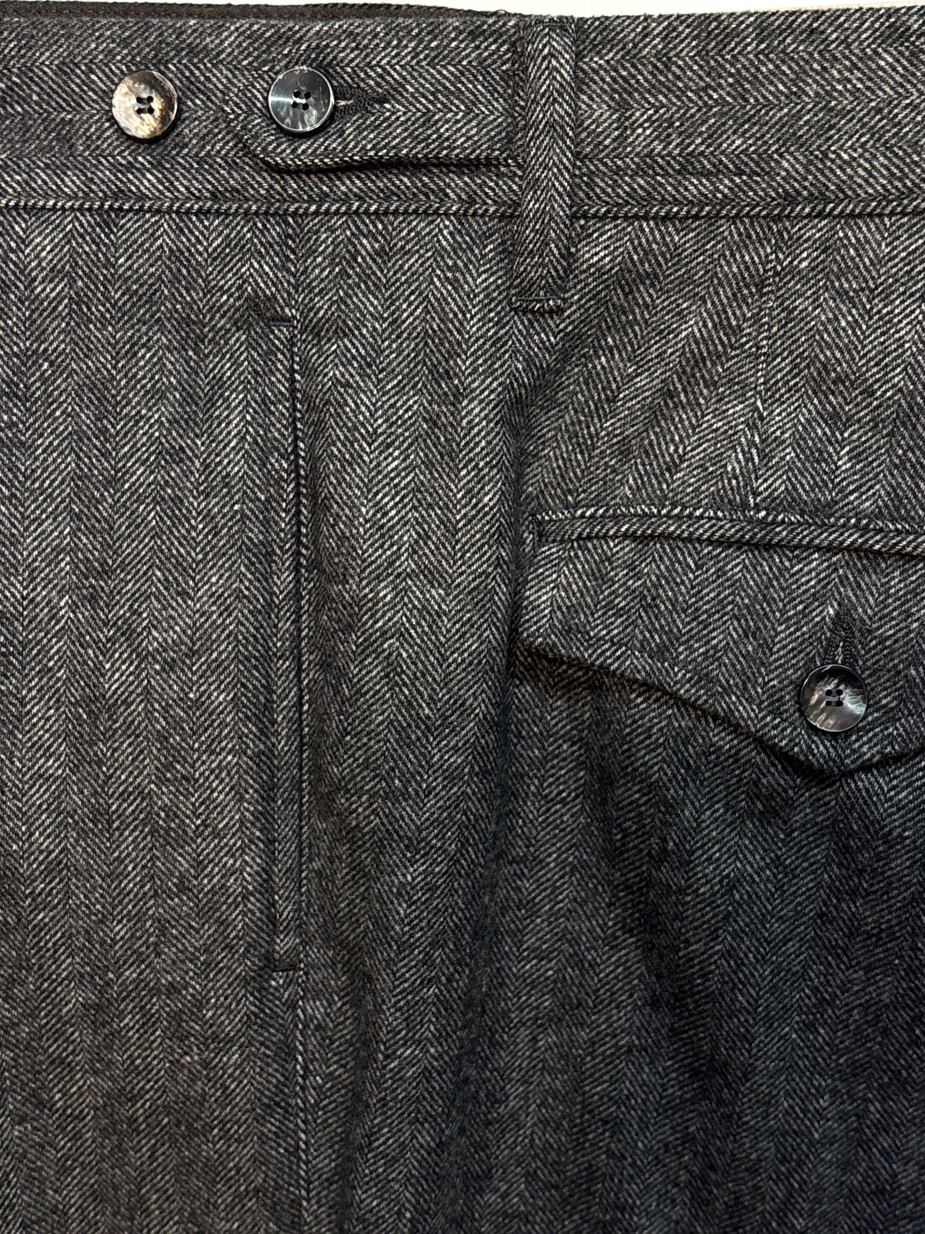 PANTALONE 2651R Volo SPIGATO CON FIBBIE