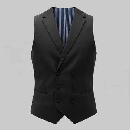 Gilet doppiopetto bicolore