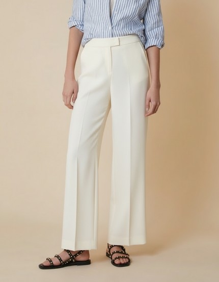 Pantaloni Gabardine di cotone stretch