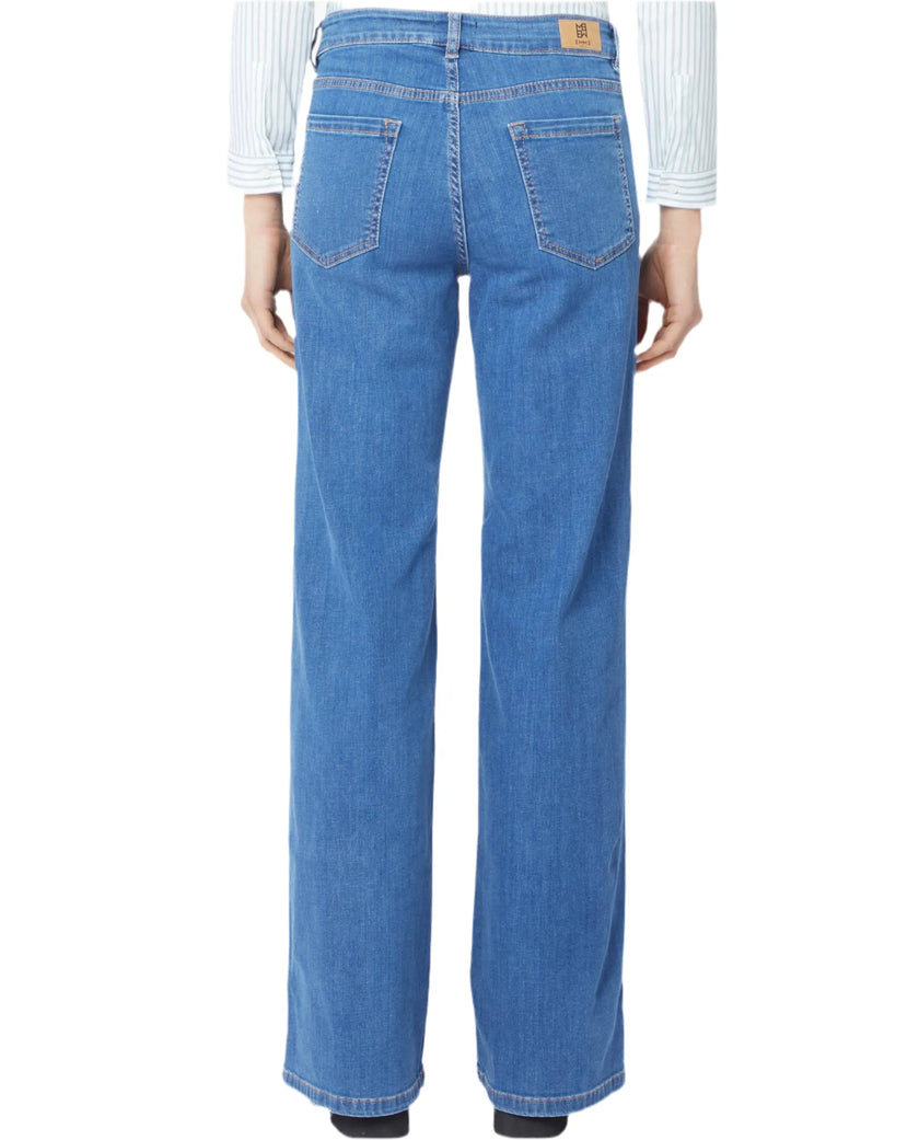 Jeans a palazzo con cinque tasche alla francese EMME MARELLA