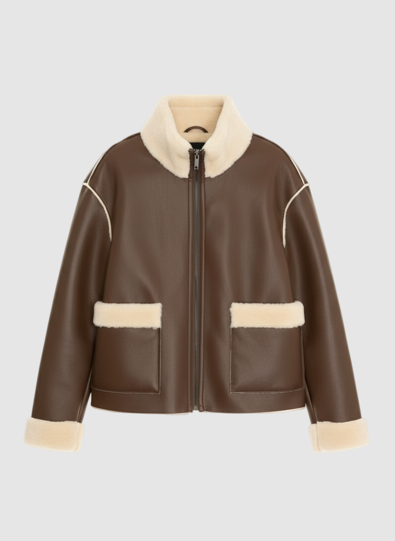 Montone Eco Pelle Reversibile