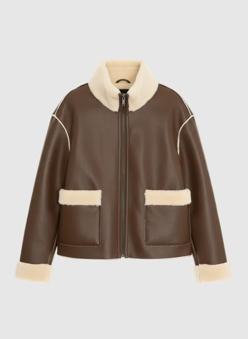Montone Eco Pelle Reversibile