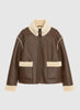 Montone Eco Pelle Reversibile