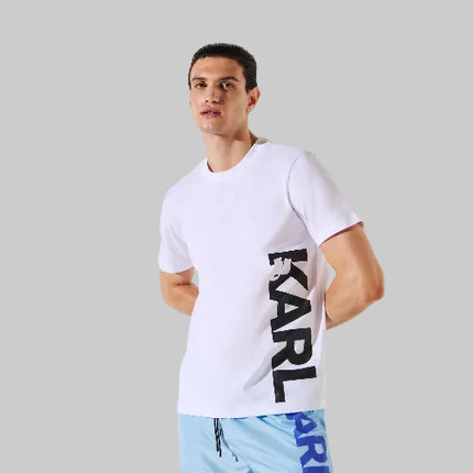 T-ShirtconLogoKarlVerticale KL JEANS