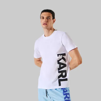 T-ShirtconLogoKarlVerticale KL JEANS