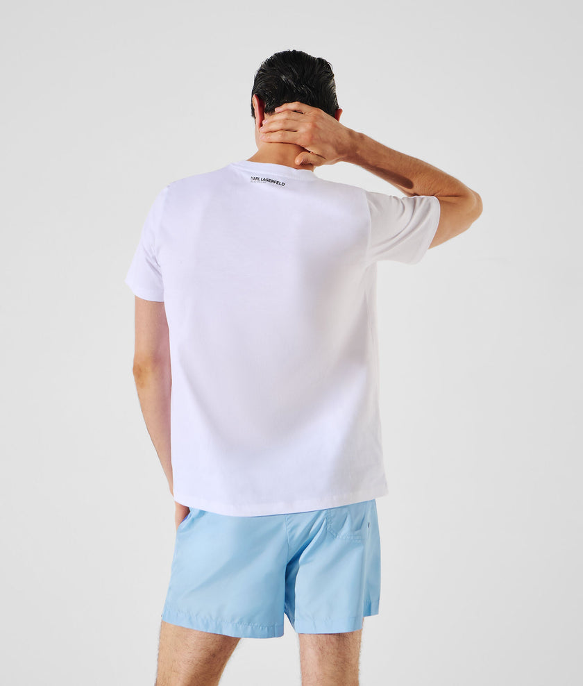 T-ShirtconLogoKarlVerticale KL JEANS