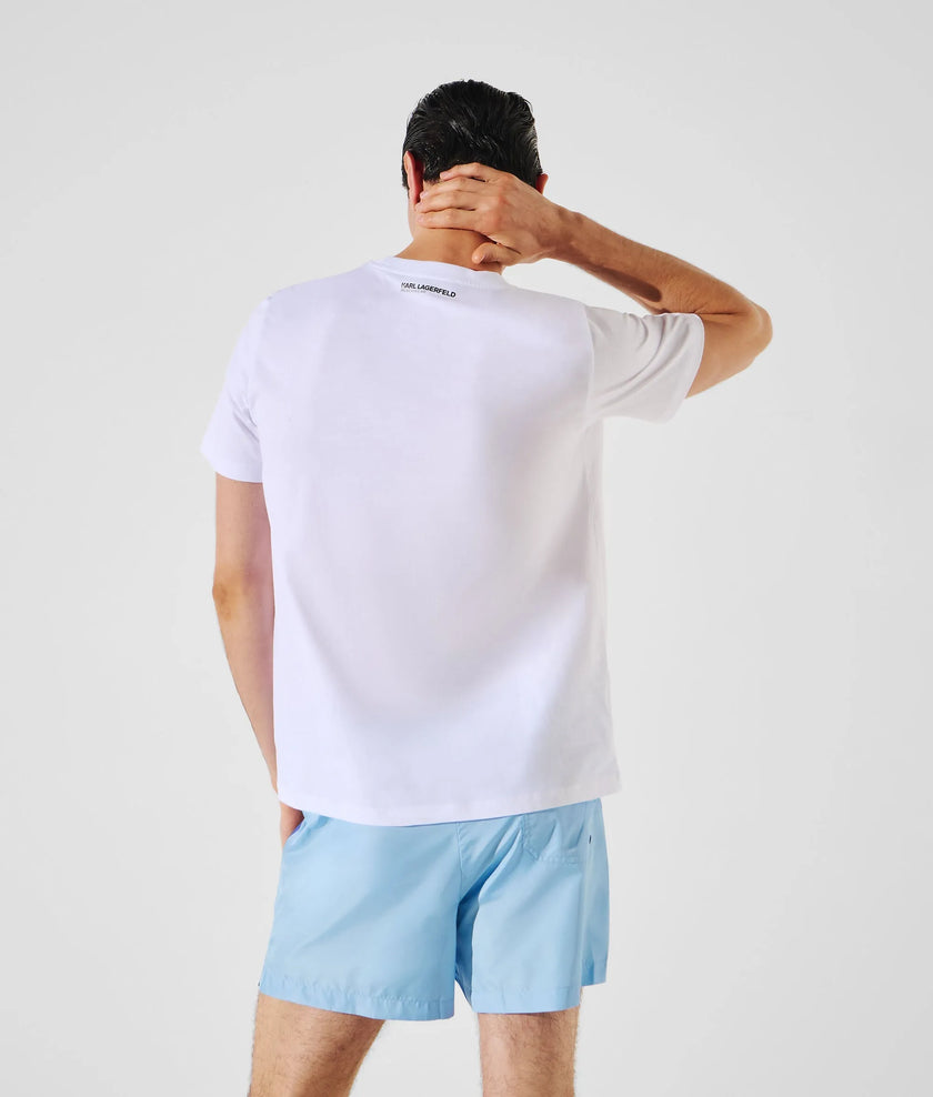 T-ShirtconLogoKarlVerticale KL JEANS