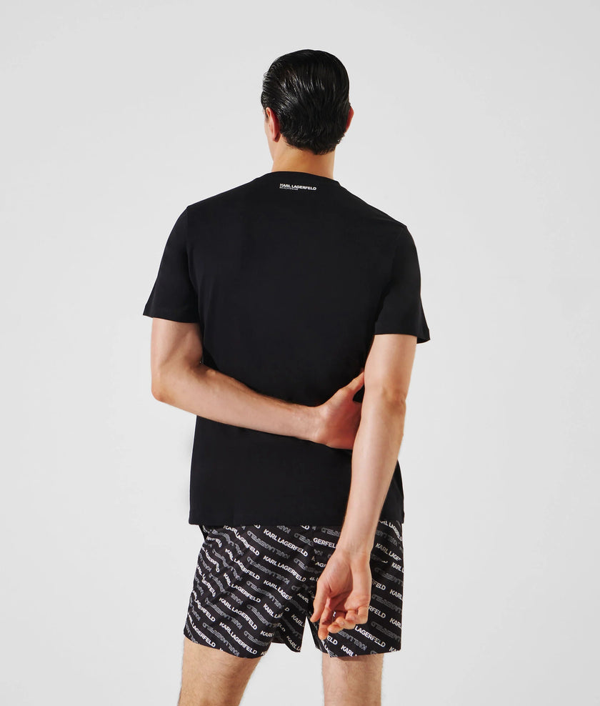 T-ShirtconLogoKarlVerticale KL JEANS