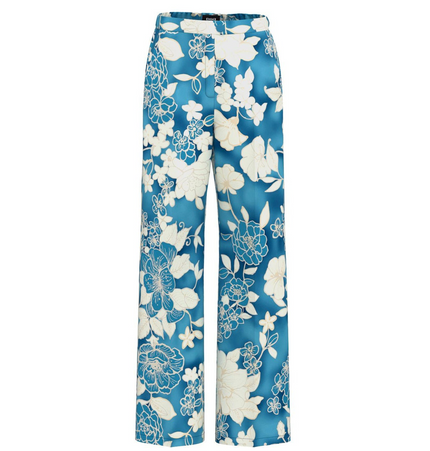 Pantalone in twill fluido a fantasia EMME MARELLA