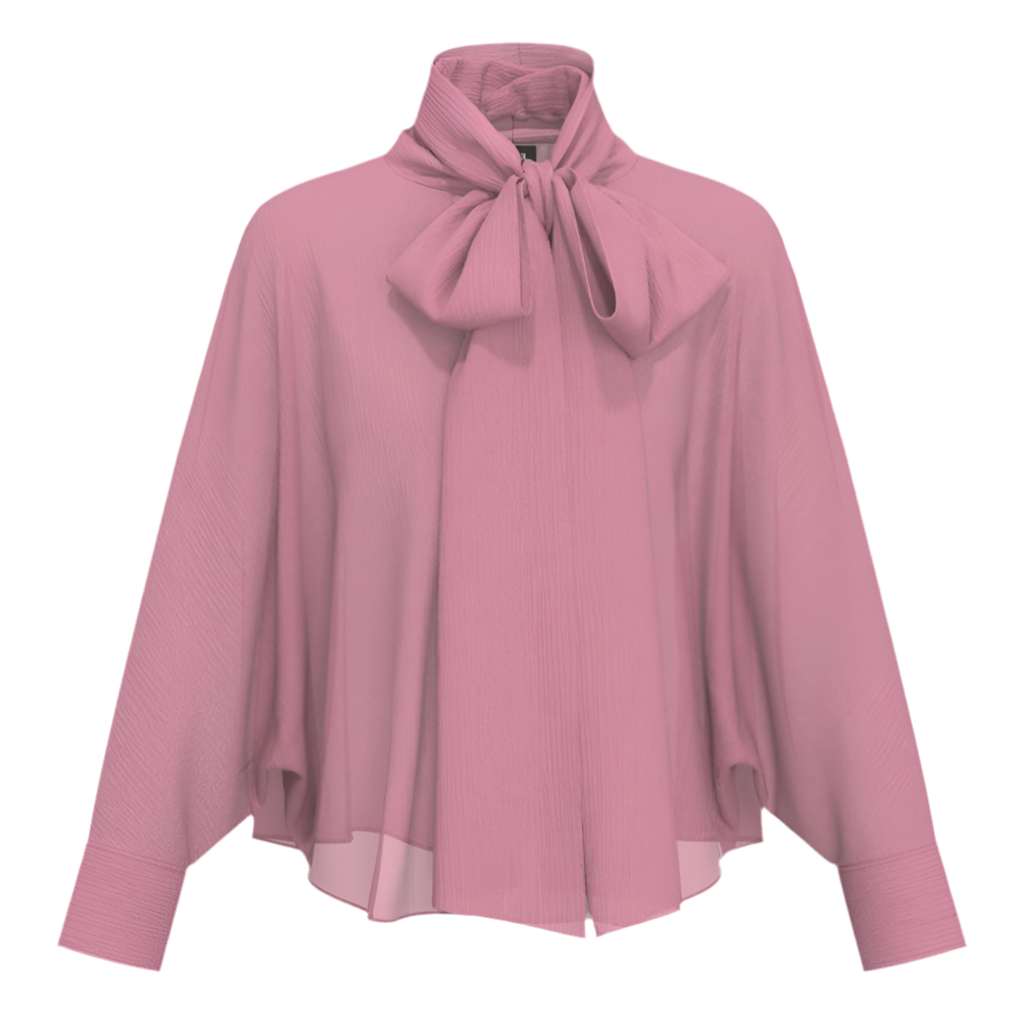 Camicia Ampia con Fiocco sul Collo EMME MARELLA