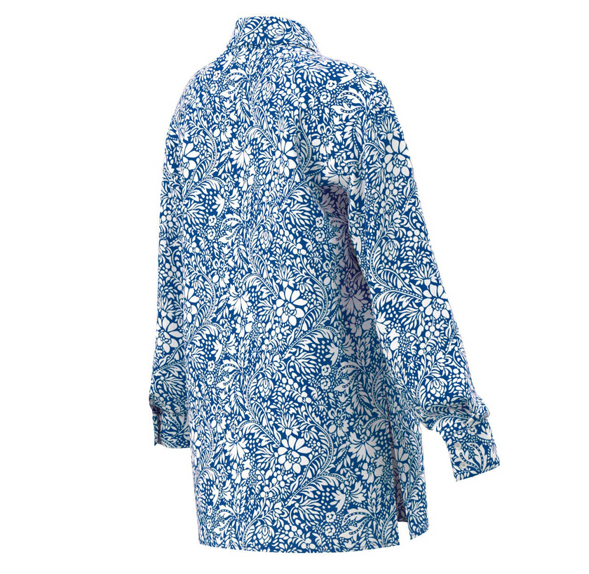 Camicia lunga con fantasia floreale EMME MARELLA