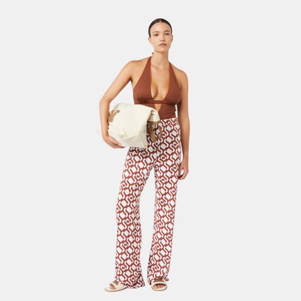 PANTALONE A PALAZZO BCHABATE FANTASIA MM