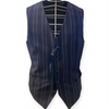 Gilet con righe verticali alternate FUTURO