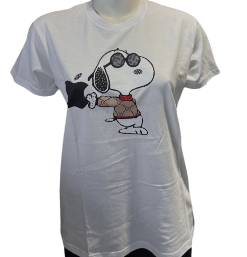 T-Shirt Snoopy Gucci Fendi F.Y.F.
