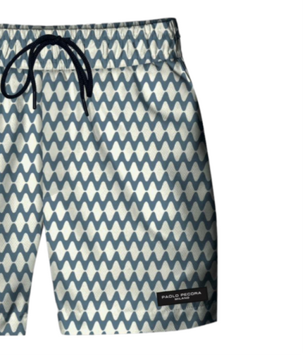 Costume PP1004 boxer con tasche laccio e logo