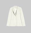 Blazer Monopetto con Tasche a Filo