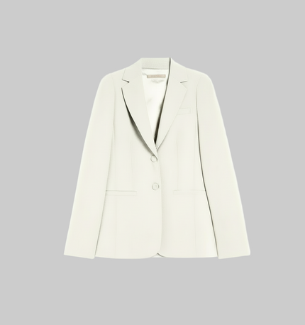 Blazer Monopetto con Tasche a Filo