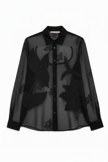 Camicia Ricami Floreali | Glitz 'n Glam x Pupa Milano