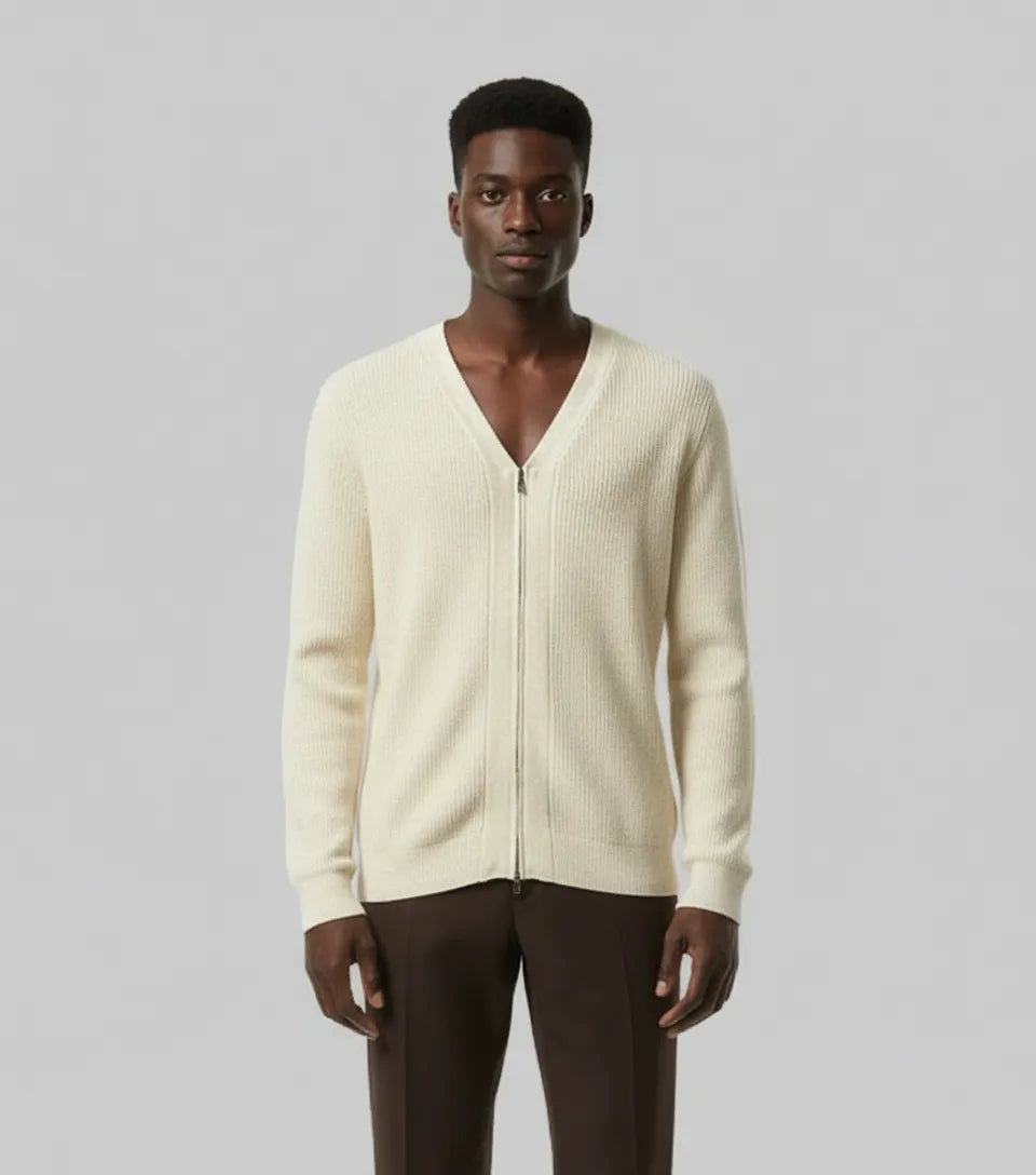 CARDIGAN AN109 CON ZIP