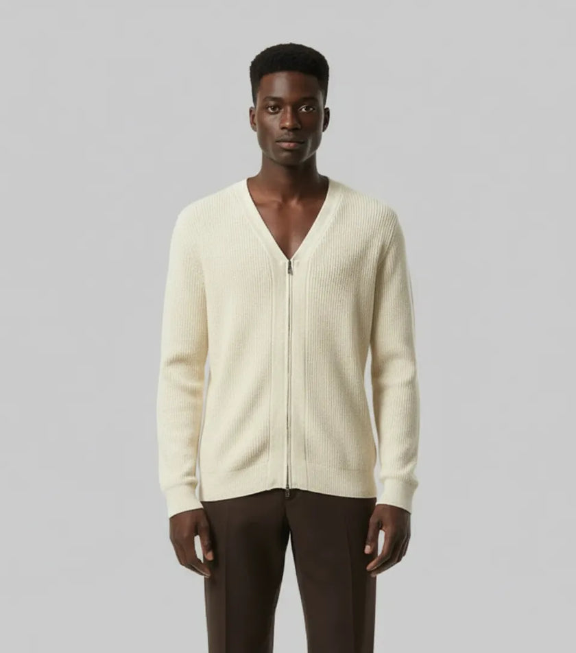 CARDIGAN AN109 CON ZIP