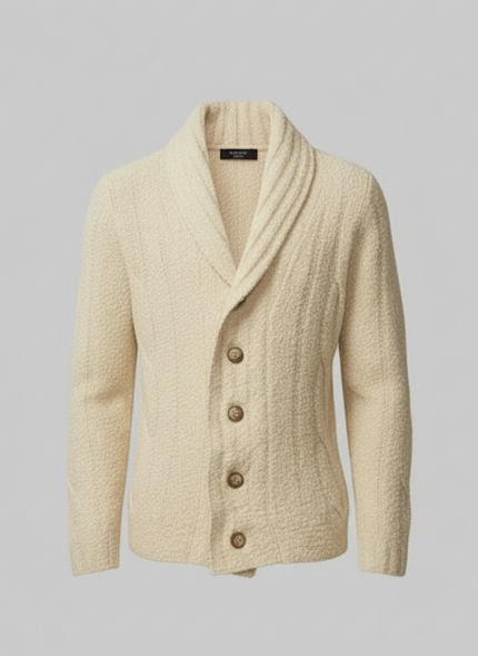 CARDIGAN AN111 SCIALLATO TESSUTO TEDDY