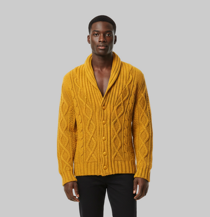 CARDIGAN AN13 TESSUTO INTRECCIATO