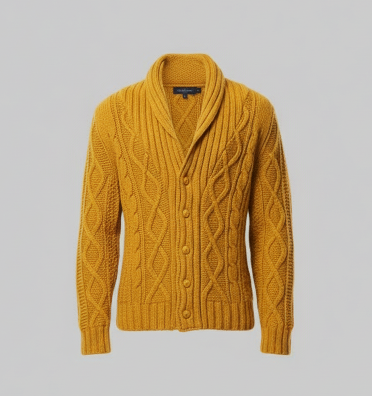 CARDIGAN AN13 TESSUTO INTRECCIATO