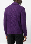 CARDIGAN AN13 TESSUTO INTRECCIATO
