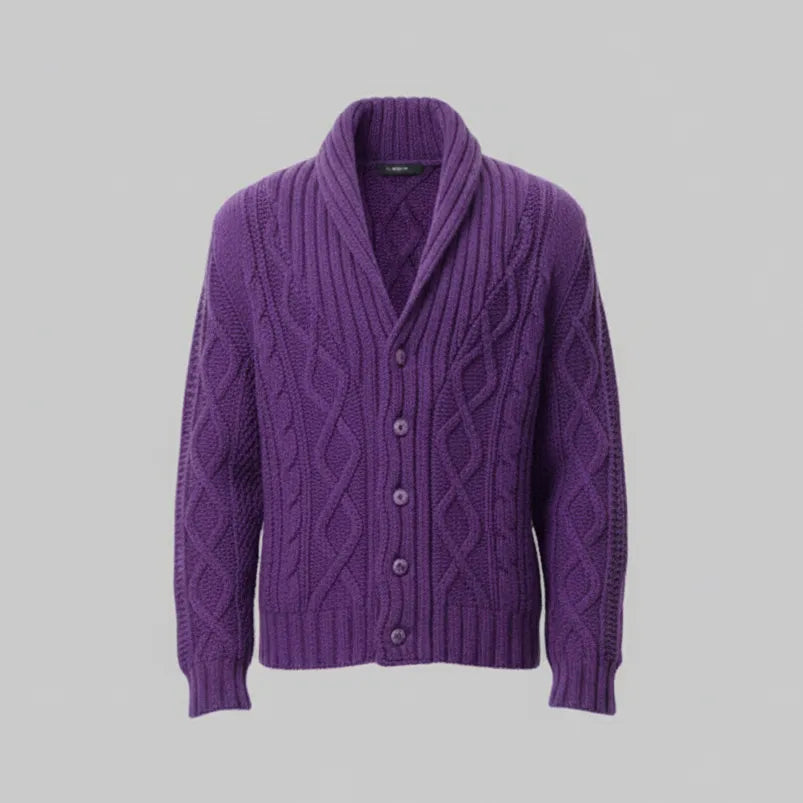 CARDIGAN AN13 TESSUTO INTRECCIATO