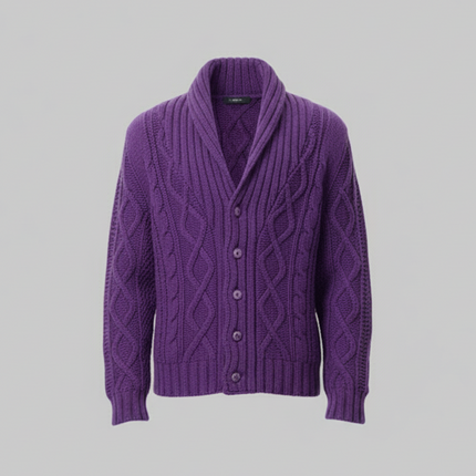 CARDIGAN AN13 TESSUTO INTRECCIATO