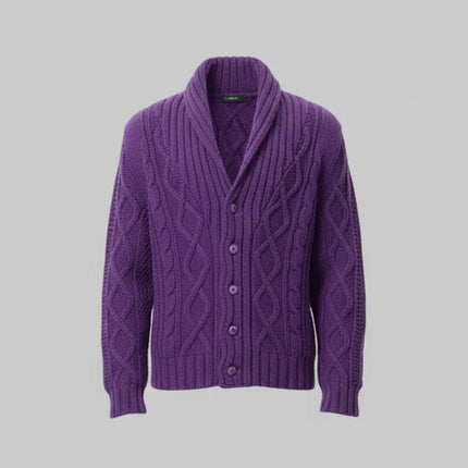 CARDIGAN AN13 TESSUTO INTRECCIATO