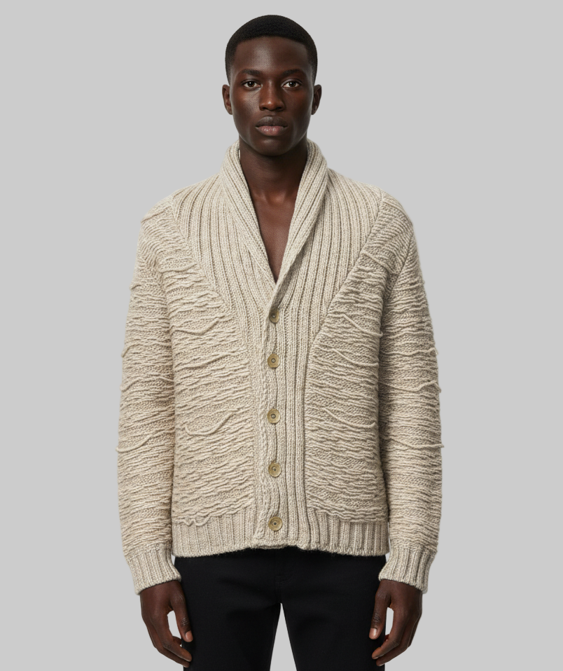 CARDIGAN AN45 TESSUTO LAVORATO