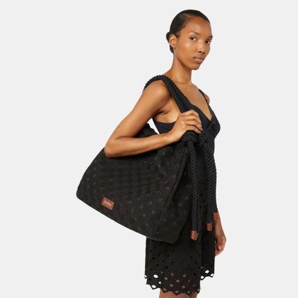 BORSA SHOPPER BCHARTE IN MACRAME