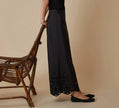 Pantalone Con Ricamo Sangallo al Fondo PENNYBLACK