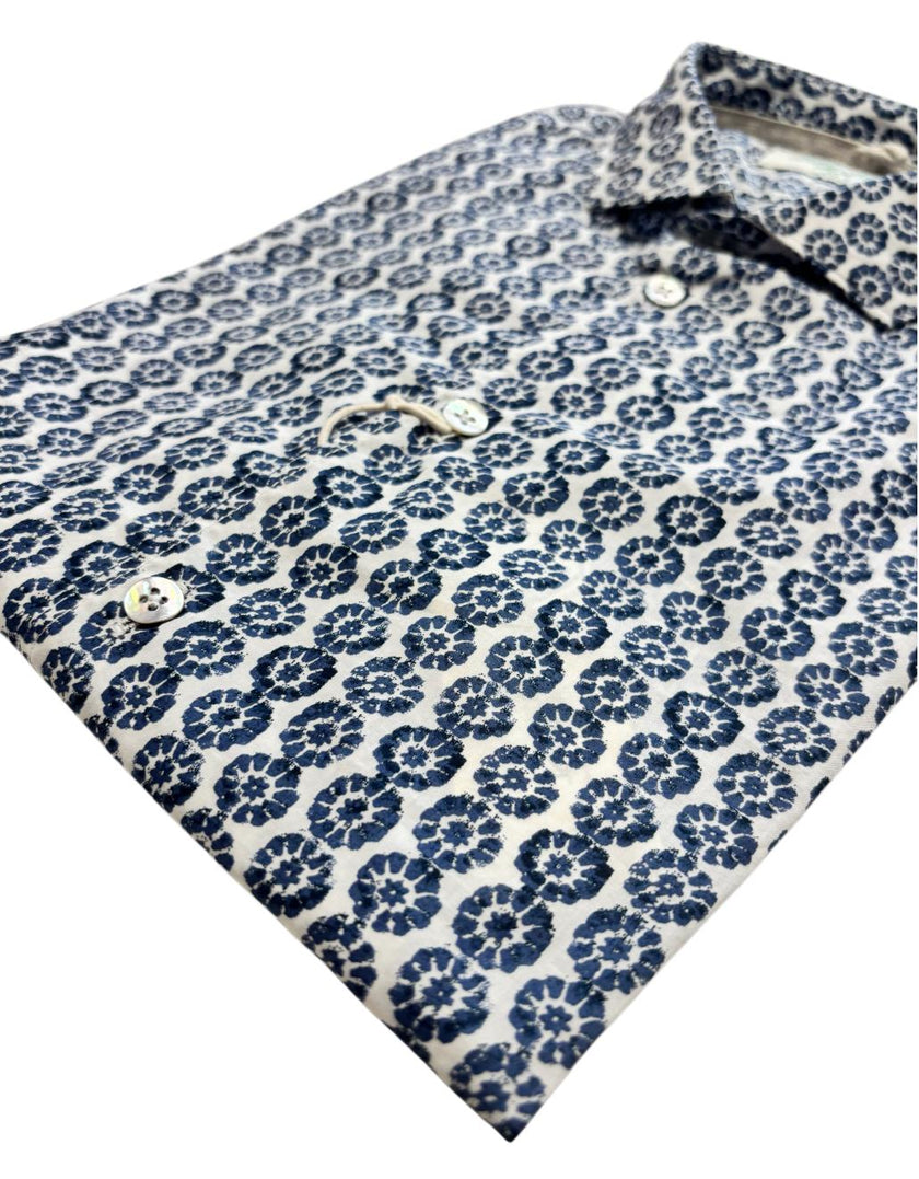 Camicia AU19S04CA FIO1685 con fantasia floreale ALLEY DOCKS