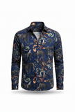 Camicia AU19S04CA FIO1704 con fantasia
