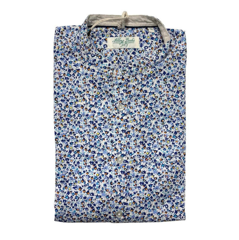 Camicia AU19S06CA FIO1690 con fantasia ALLEY DOCKS