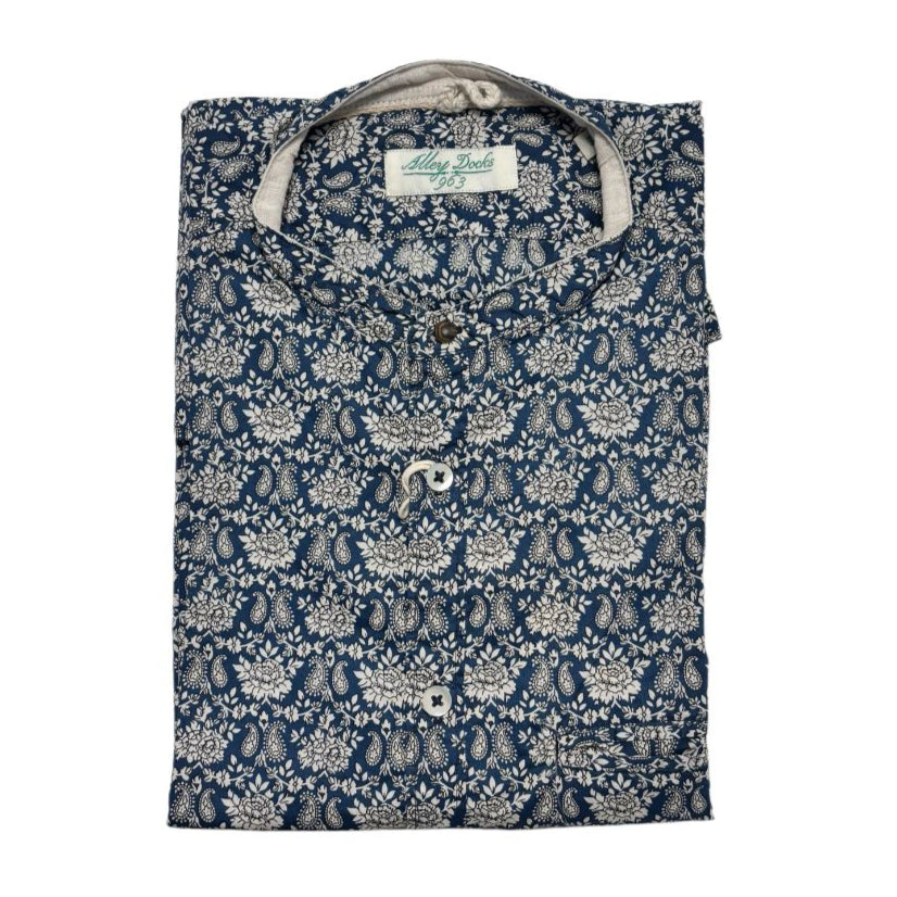 Camicia AU19S06CA FIO1705 con fantasia ALLEY DOCKS