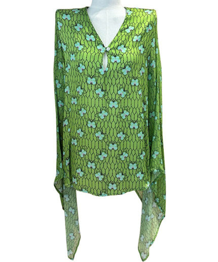 Blusa fantasia con manica volant MAESTA