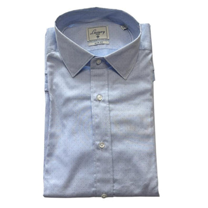 Camicia collo piccolo con micro puntini LUXURY