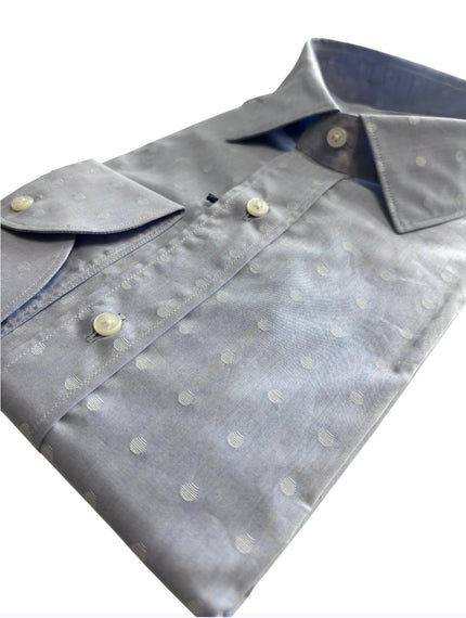 Camicia con taschino e motivo a pois LUXURY