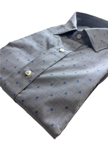 Camicia con taschino e motivo a pois LUXURY