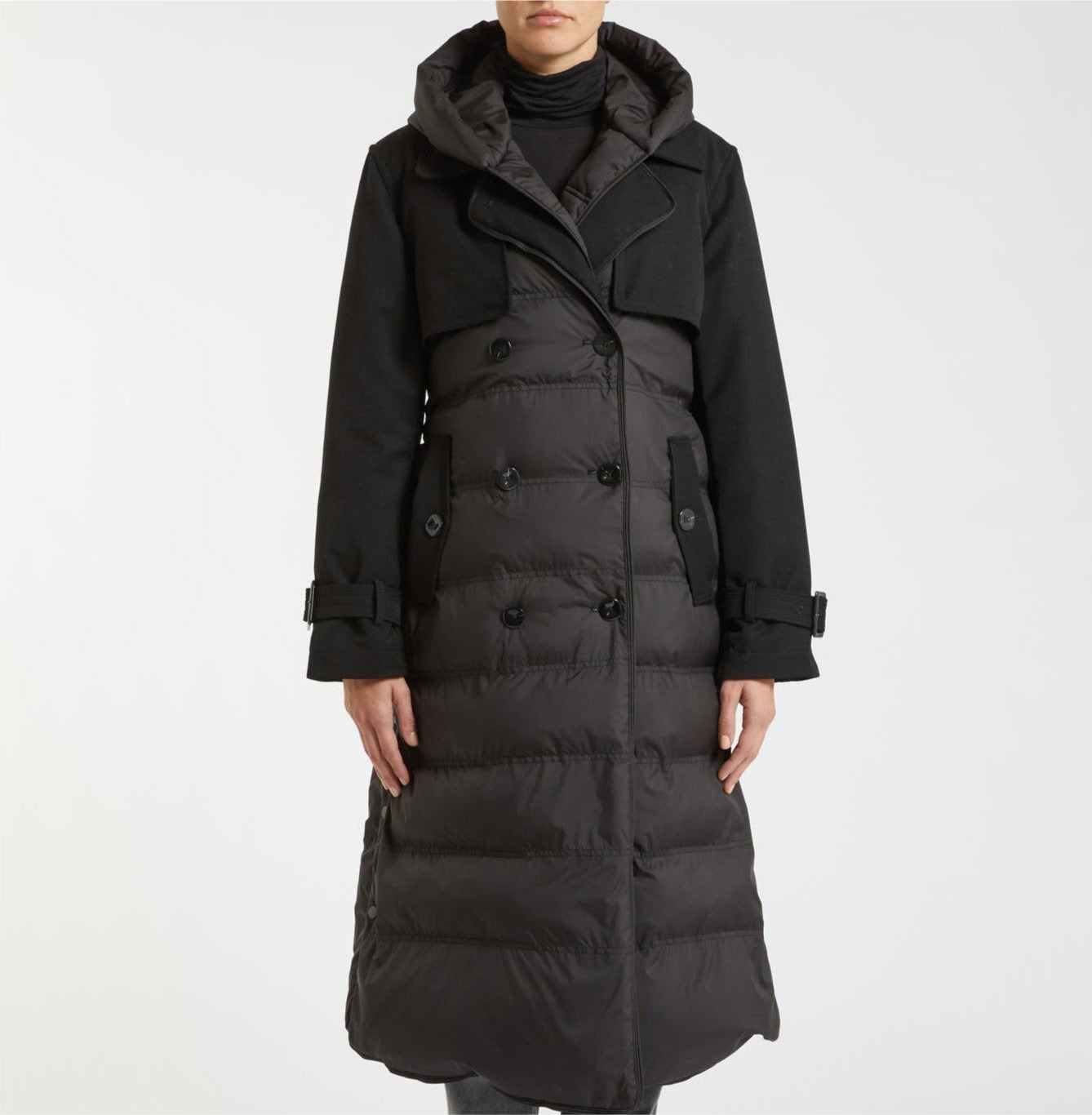 Piumino Donna Modello Trench Doppio Petto PENNYBLACK